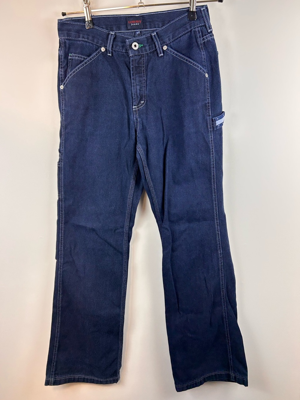 Vintage Y2K Tommy Hilfiger Carpenter Jeans 29 Baggy Utility Dark Wash Canada